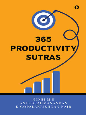 cover image of 365 Productivity Sutras